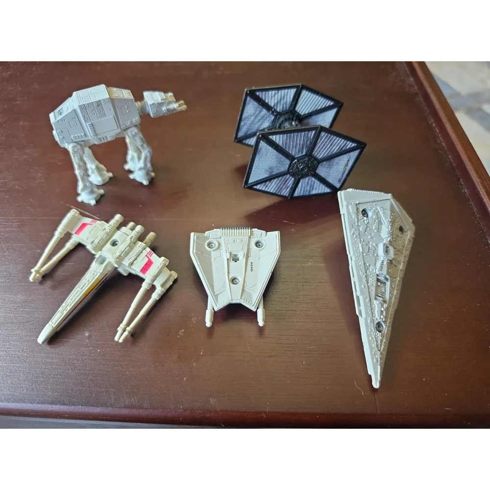 Star Wars Starships Hot Wheels‎ Lot Of 5 Die-Cast LFL Vehicles